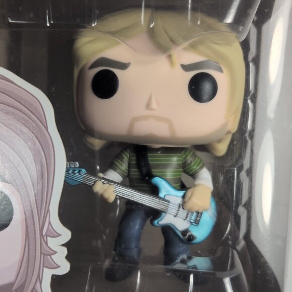 Funko POP! Rocks Kurt Cobain #65 Vinyl Figure NEW Nirvana Teen Spirit Guitar - Picture 2 of 12